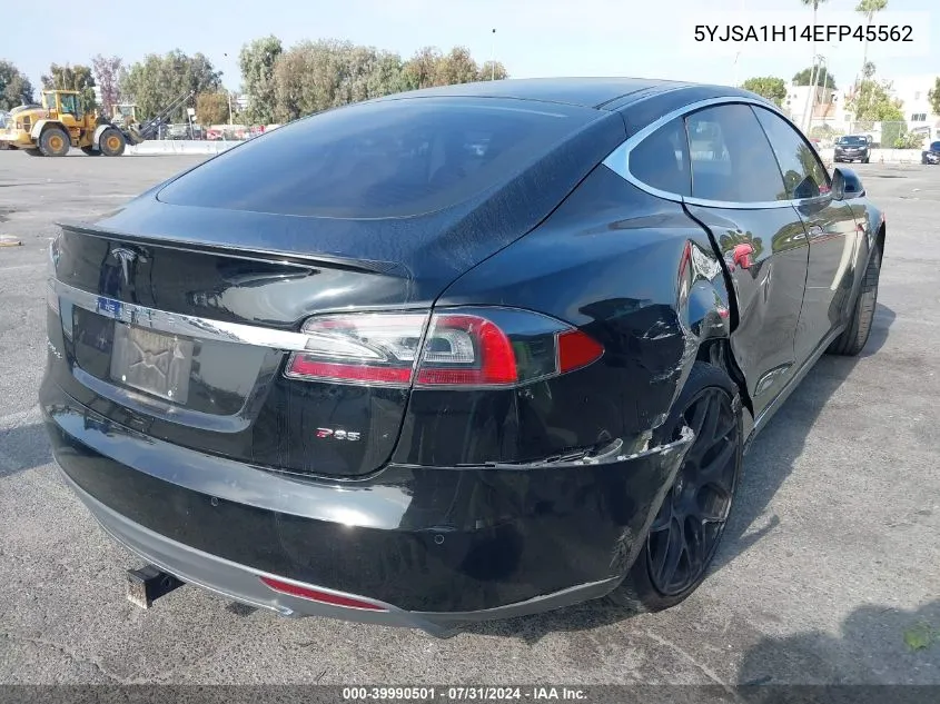 5YJSA1H14EFP45562 2014 Tesla Model S P85