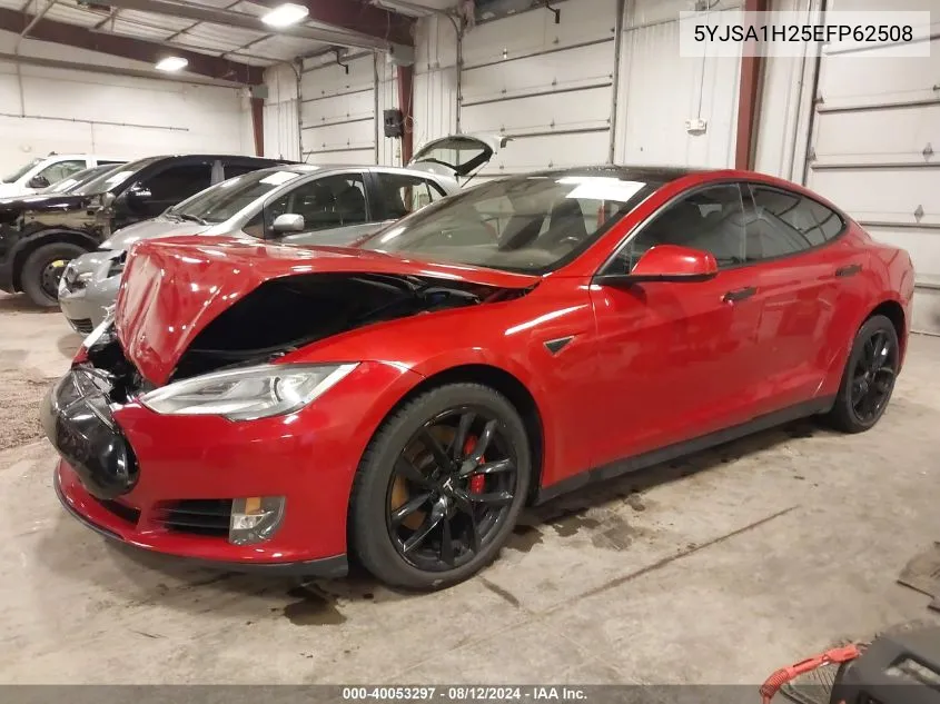 5YJSA1H25EFP62508 2014 Tesla Model S P85D