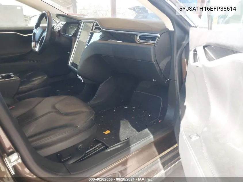 5YJSA1H16EFP38614 2014 Tesla Model S P85