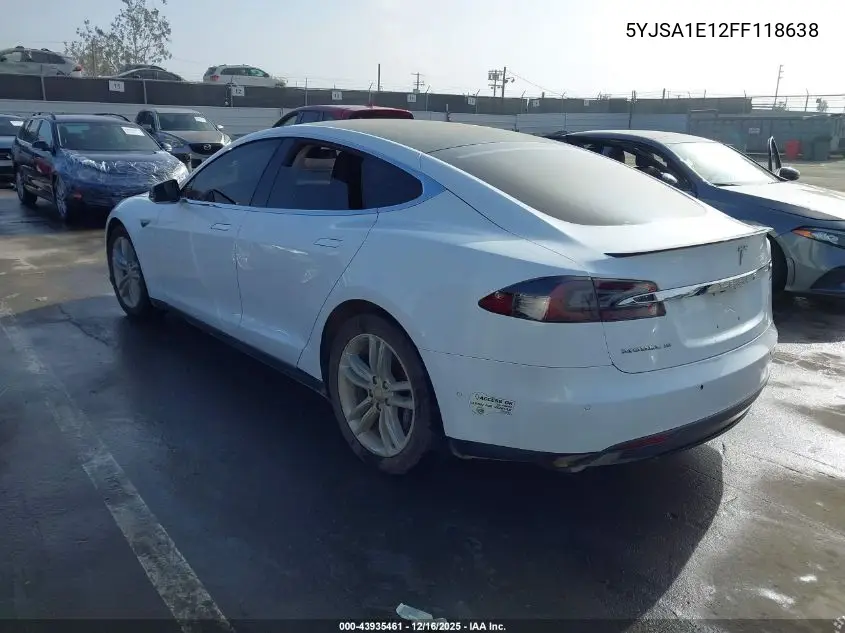 5YJSA1E12FF118638 2015 Tesla Model S 60/70/85