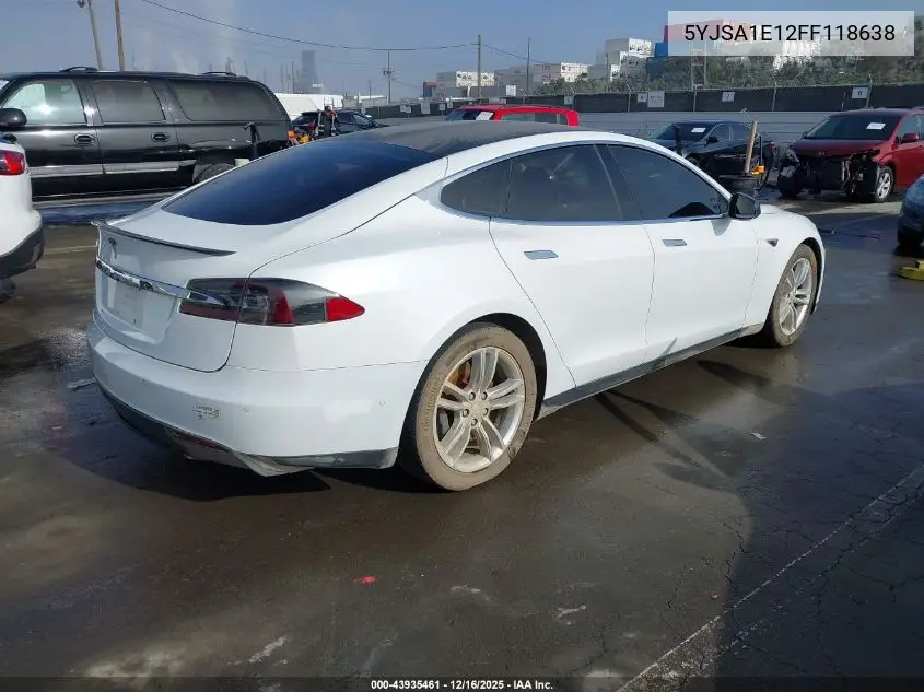 5YJSA1E12FF118638 2015 Tesla Model S 60/70/85
