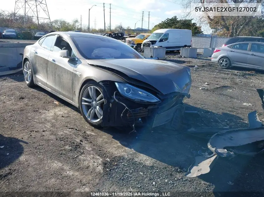 5YJSA1E2XGF127002 2016 Tesla Model S