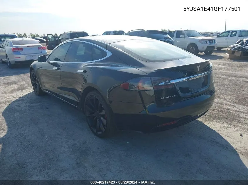 5YJSA1E41GF177501 2016 Tesla Model S 90D/P100D/P85D/P90D