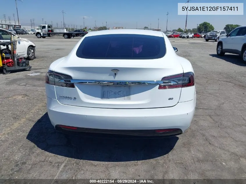 5YJSA1E12GF157411 2016 Tesla Model S 60/70/75/85