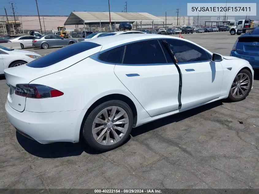 5YJSA1E12GF157411 2016 Tesla Model S 60/70/75/85