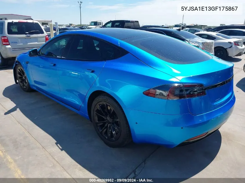 5YJSA1E13GF175867 2016 Tesla Model S 60/70/75/85