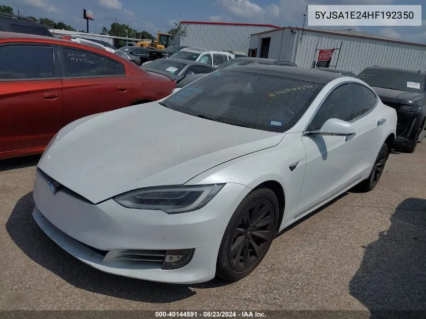 5YJSA1E24HF192350 2017 Tesla Model S