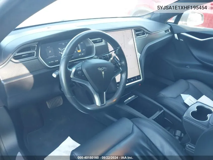 5YJSA1E1XHF195454 2017 Tesla Model S 60/75