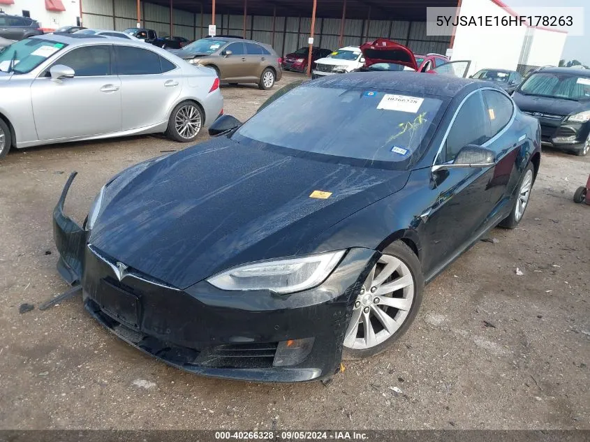 5YJSA1E16HF178263 2017 Tesla Model S