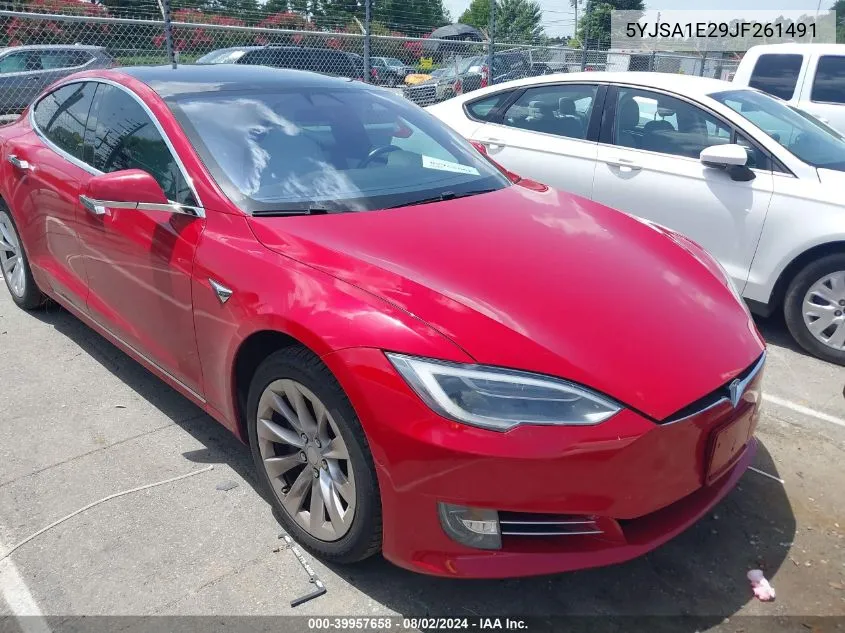 5YJSA1E29JF261491 2018 Tesla Model S 100D/75D/P100D