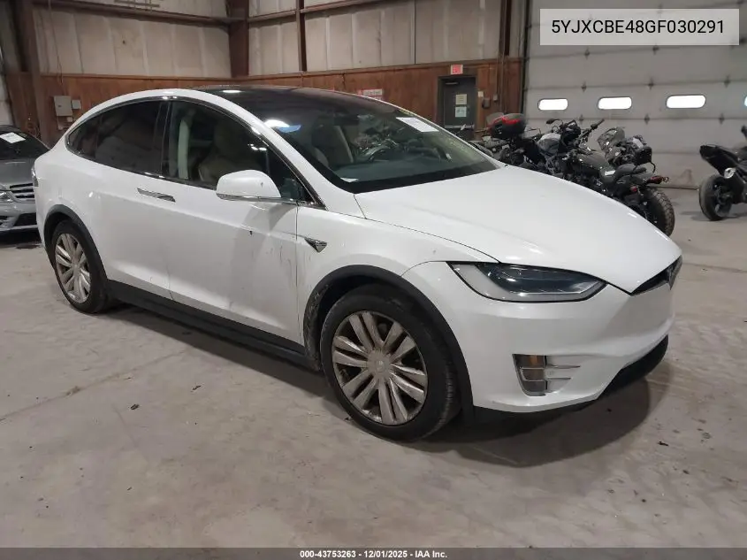 5YJXCBE48GF030291 2016 Tesla Model X 75D/P100D/P90D