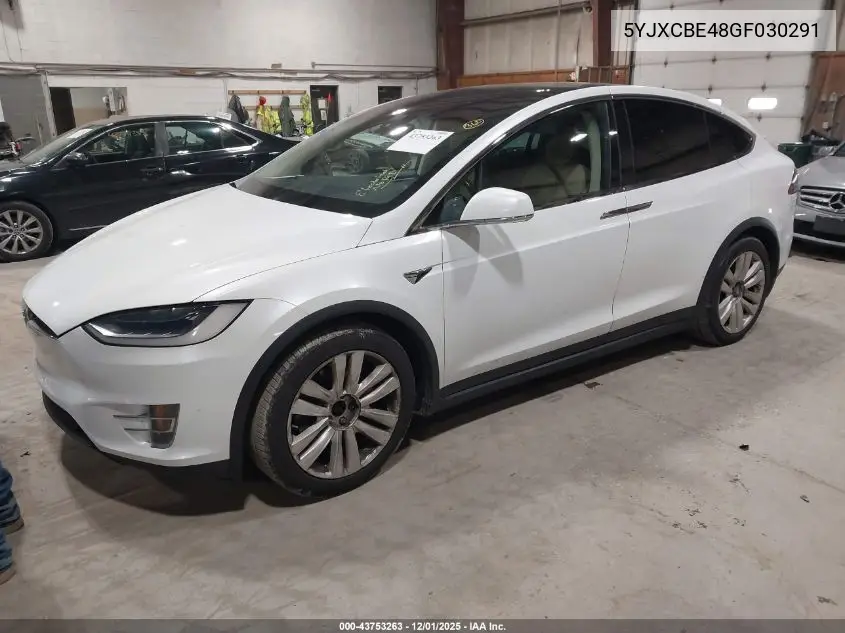 5YJXCBE48GF030291 2016 Tesla Model X 75D/P100D/P90D