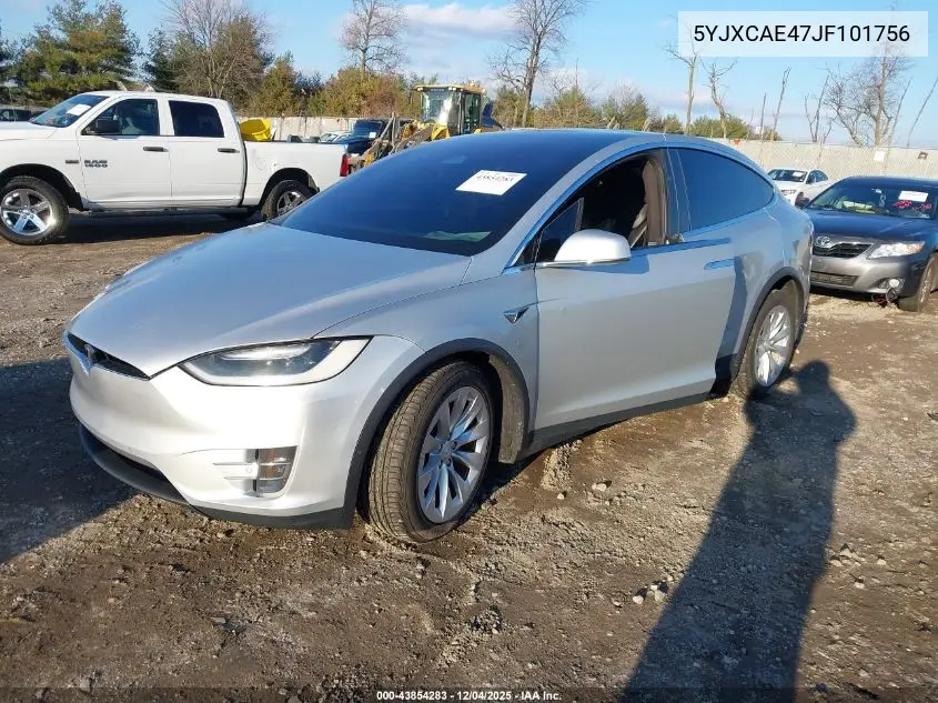 5YJXCAE47JF101756 2018 Tesla Model X 100D/75D/P100D