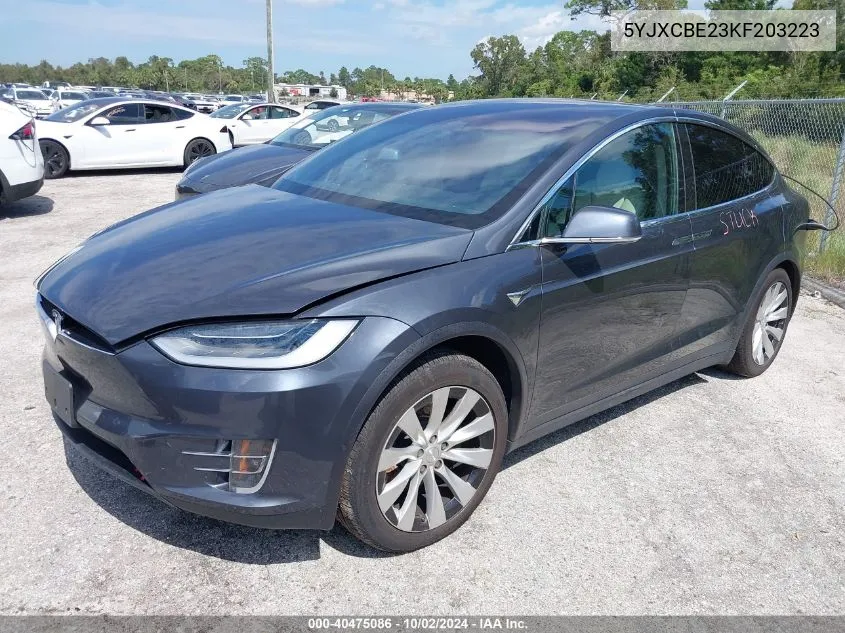 5YJXCBE23KF203223 2019 Tesla Model X