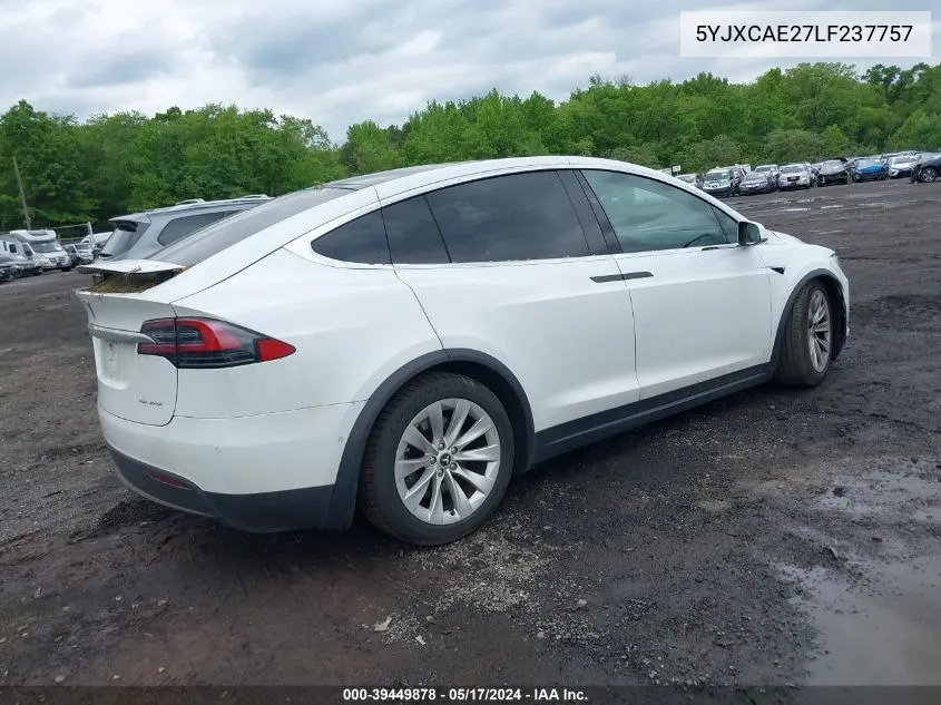 5YJXCAE27LF237757 2020 Tesla Model X Long Range Dual Motor All-Wheel Drive/Long Range Plus Dual Motor All-Wheel Drive