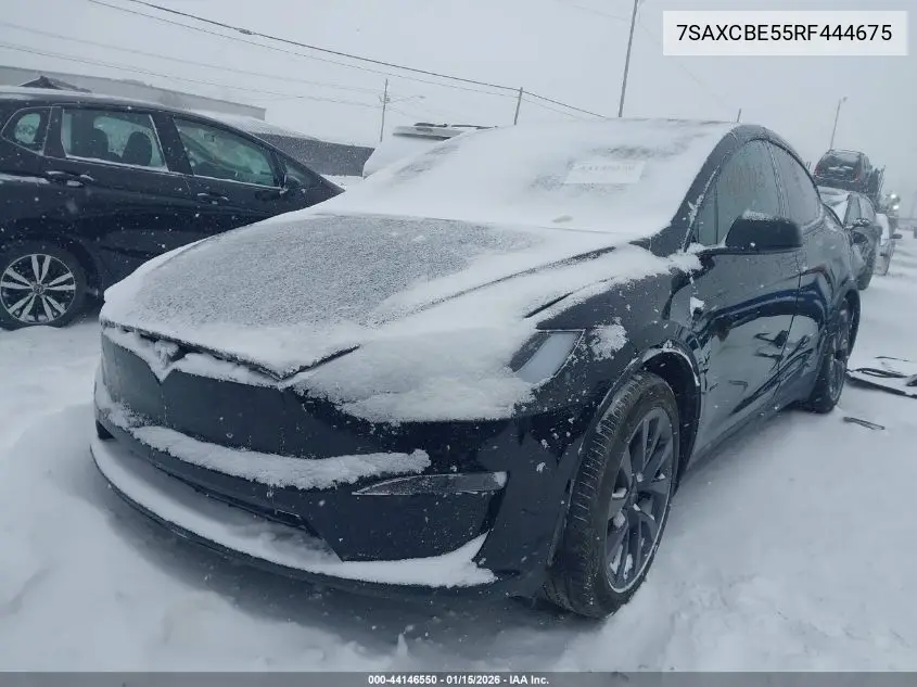 7SAXCBE55RF444675 2024 Tesla Model X Long Range