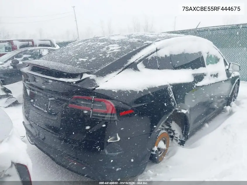 7SAXCBE55RF444675 2024 Tesla Model X Long Range