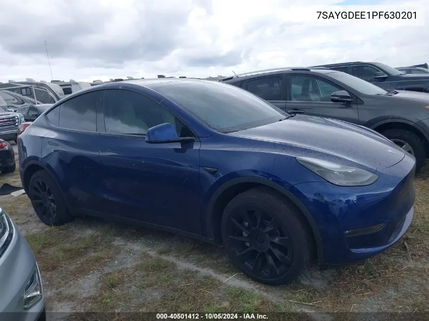 7SAYGDEE1PF630201 2023 Tesla Model Y