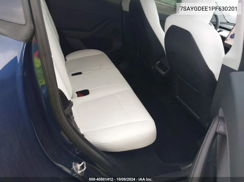 7SAYGDEE1PF630201 2023 Tesla Model Y