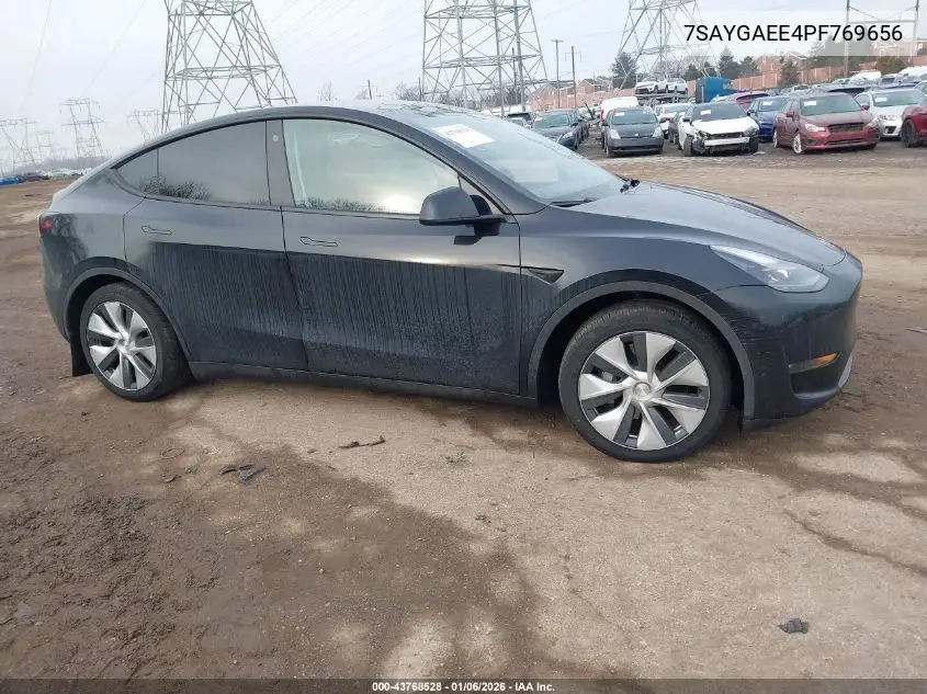 7SAYGAEE4PF769656 2023 Tesla Model Y Awd/Long Range Dual Motor All-Wheel Drive