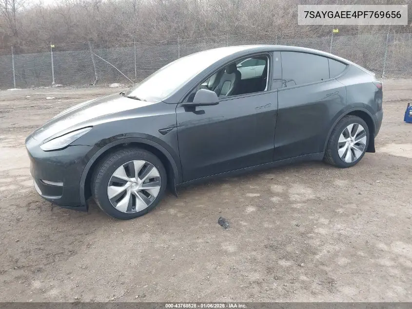 7SAYGAEE4PF769656 2023 Tesla Model Y Awd/Long Range Dual Motor All-Wheel Drive