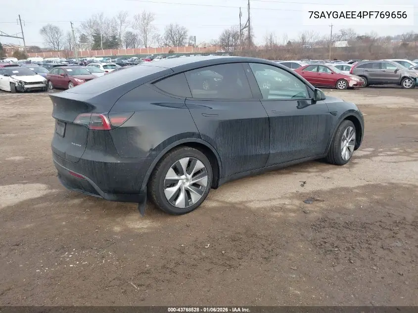 7SAYGAEE4PF769656 2023 Tesla Model Y Awd/Long Range Dual Motor All-Wheel Drive