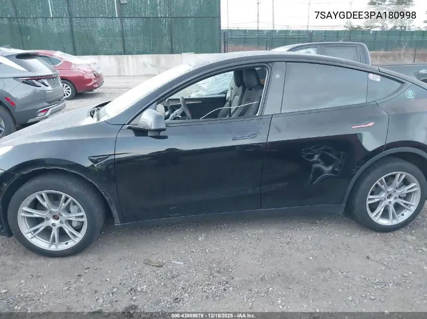 7SAYGDEE3PA180998 2023 Tesla Model Y Awd/Long Range Dual Motor All-Wheel Drive