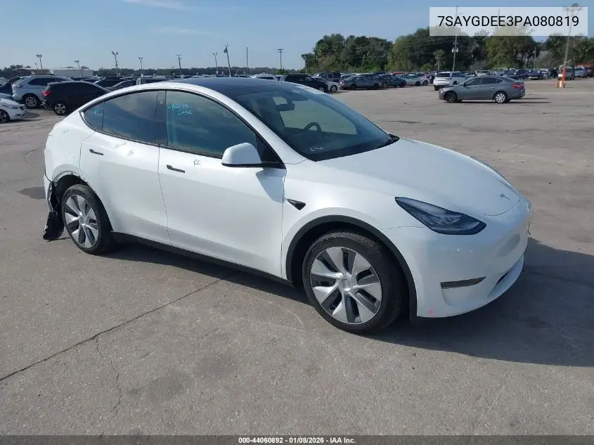 7SAYGDEE3PA080819 2023 Tesla Model Y Awd/Long Range Dual Motor All-Wheel Drive