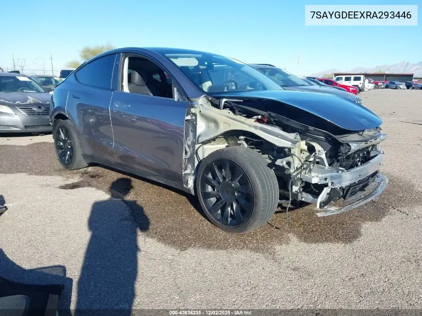 7SAYGDEEXRA293446 2024 Tesla Model Y Long Range Dual Motor All-Wheel Drive