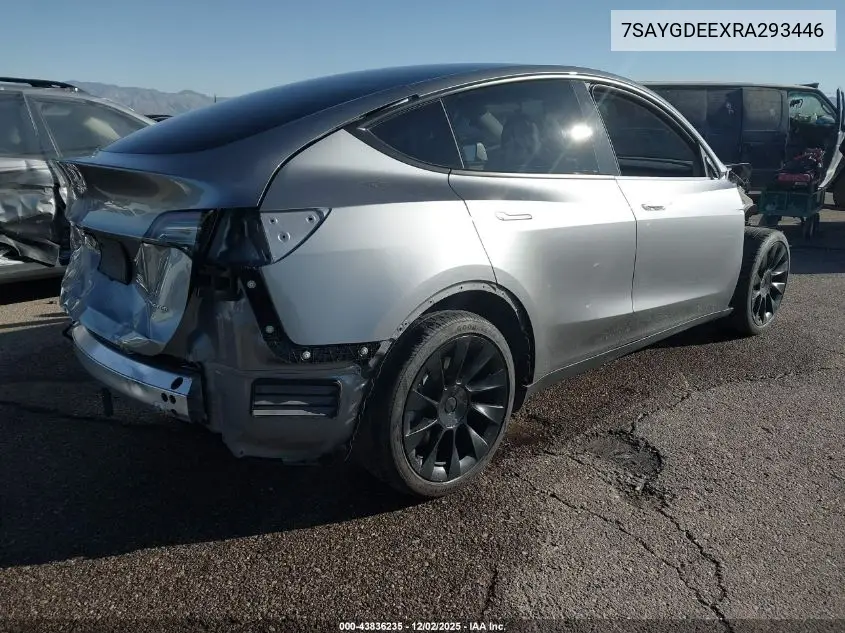 7SAYGDEEXRA293446 2024 Tesla Model Y Long Range Dual Motor All-Wheel Drive