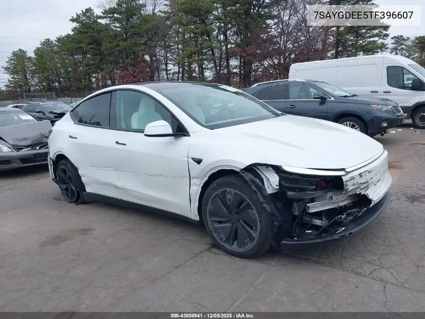 7SAYGDEE5TF396607 2026 Tesla Model Y Long Range Dual Motor All-Wheel Drive/Long Range Launch Series