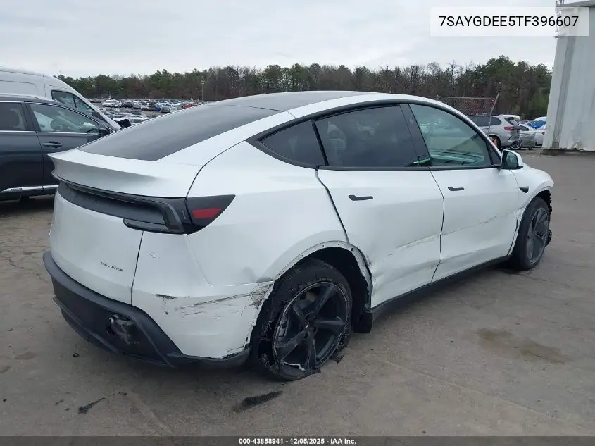 7SAYGDEE5TF396607 2026 Tesla Model Y Long Range Dual Motor All-Wheel Drive/Long Range Launch Series