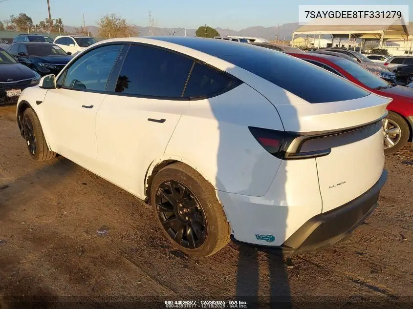 7SAYGDEE8TF331279 2026 Tesla Model Y Long Range Launch Series/Premium All-Wheel Drive