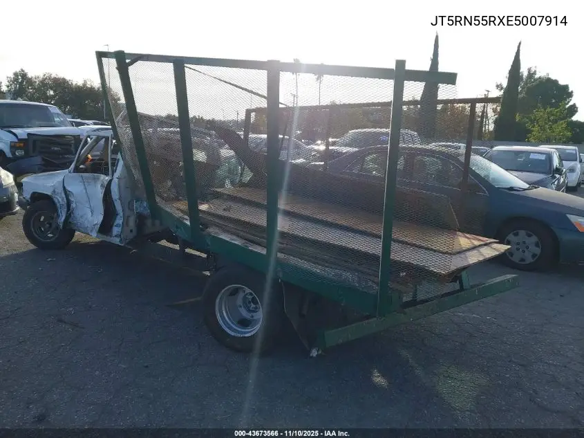 JT5RN55RXE5007914 1984 Toyota Pickup Commercial/Camper Rn55