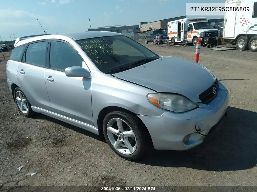 2T1KR32E95C886809 2005 Toyota Corolla Matrix Xr