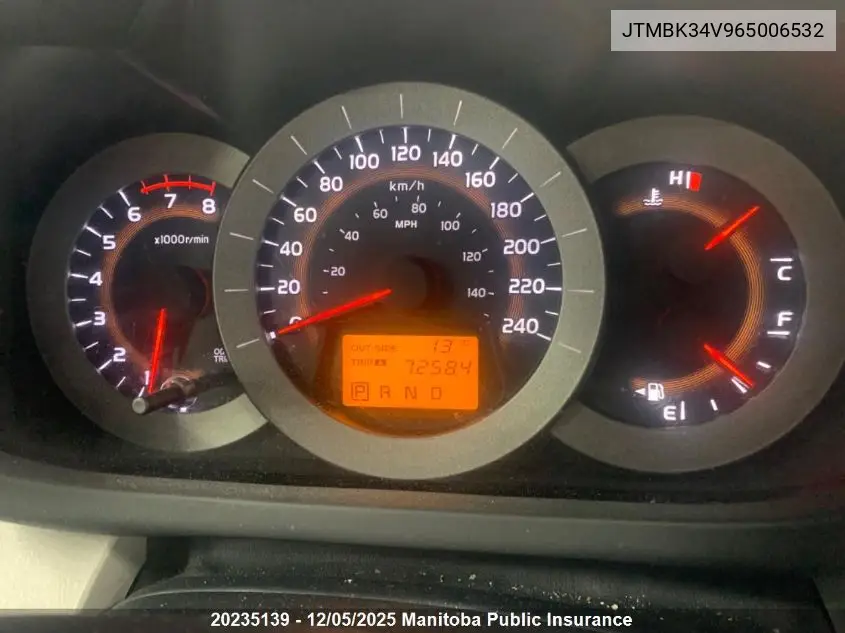 JTMBK34V965006532 2006 Toyota Rav4 Limited V6 Limited V6