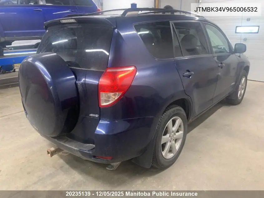 JTMBK34V965006532 2006 Toyota Rav4 Limited V6 Limited V6