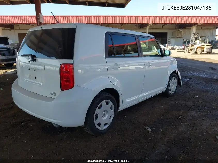 JTLKE50E281047186 2008 Toyota Scion Xb
