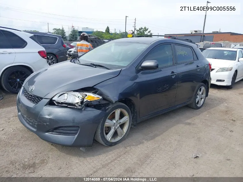 2T1LE40E99C005556 2009 Toyota Corolla Matrix S