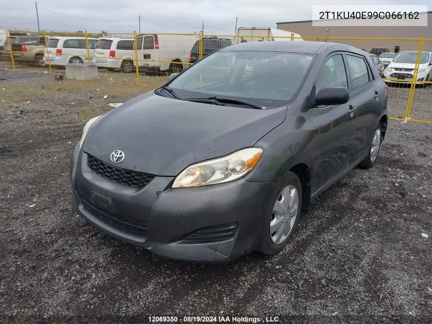 2009 Toyota Corolla Matrix VIN: 2T1KU40E99C066162 Lot: 12069350