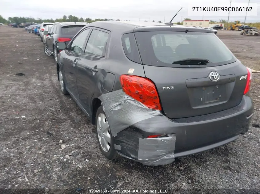 2009 Toyota Corolla Matrix VIN: 2T1KU40E99C066162 Lot: 12069350