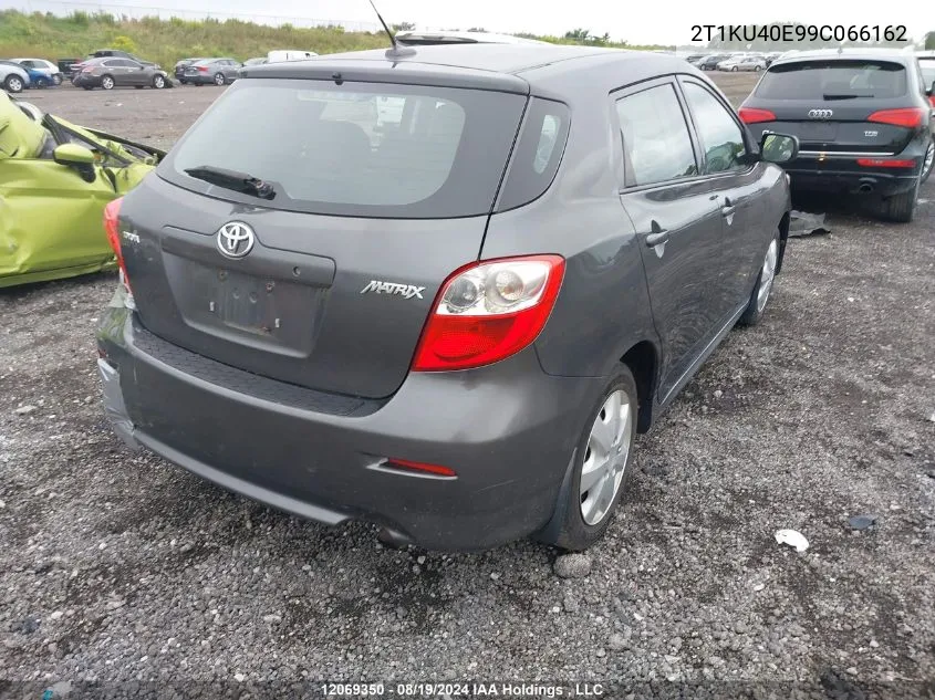 2009 Toyota Corolla Matrix VIN: 2T1KU40E99C066162 Lot: 12069350