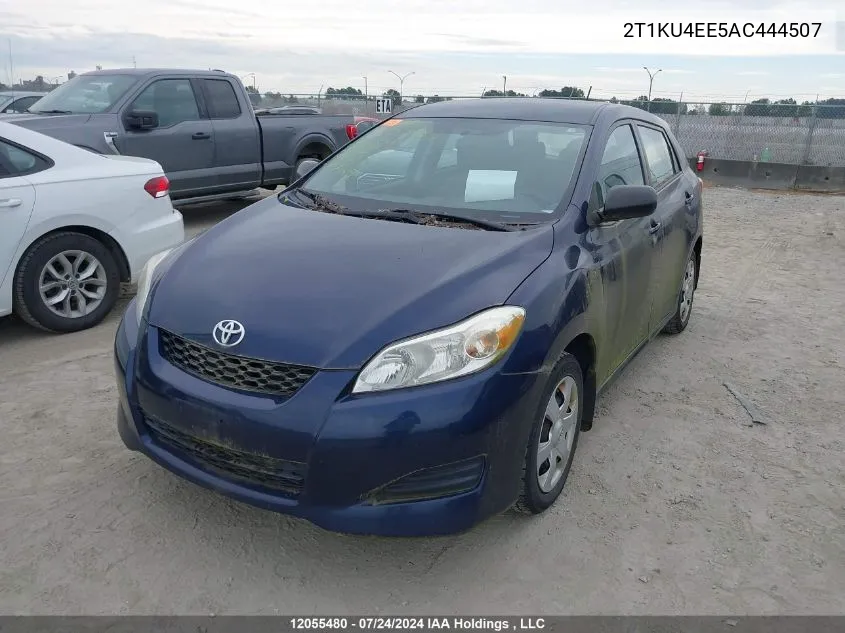 2010 Toyota Corolla Matrix VIN: 2T1KU4EE5AC444507 Lot: 12055480