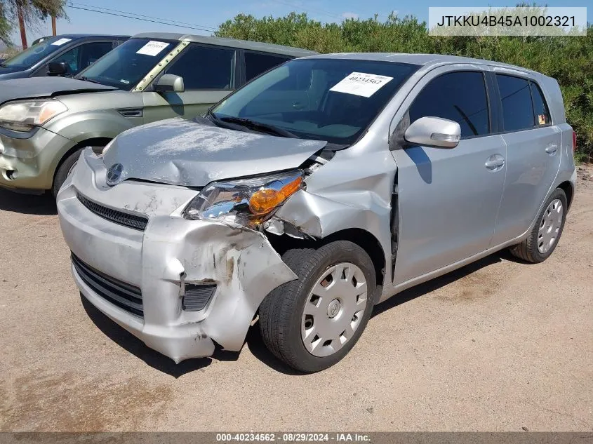 JTKKU4B45A1002321 2010 Scion Xd