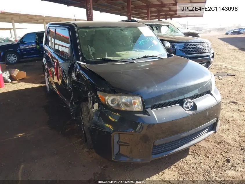 JPLZE4FE2C1143098 2012 Toyota Scion