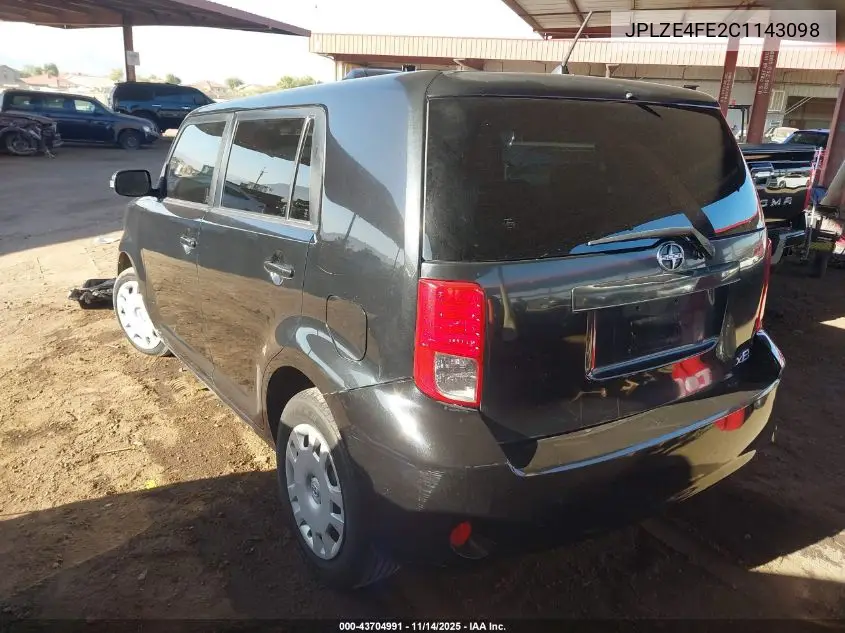 JPLZE4FE2C1143098 2012 Toyota Scion
