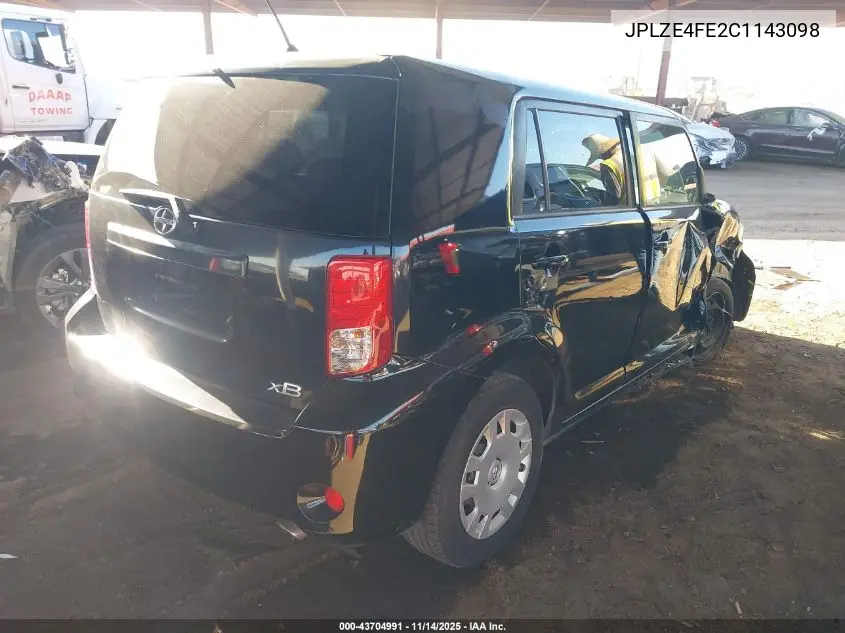 JPLZE4FE2C1143098 2012 Toyota Scion