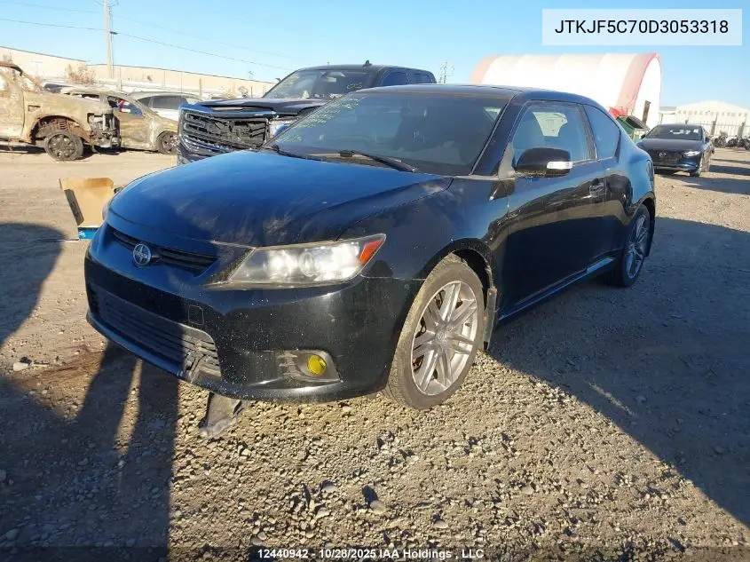 JTKJF5C70D3053318 2013 Toyota Scion Tc