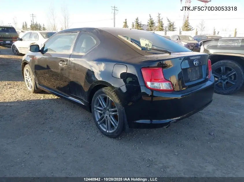 JTKJF5C70D3053318 2013 Toyota Scion Tc