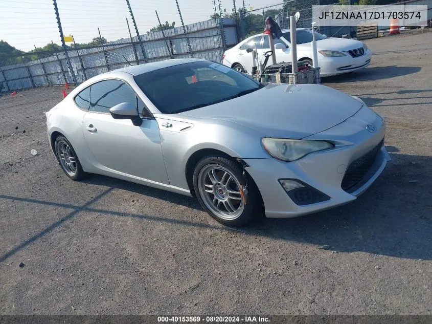 2013 Scion Fr-S VIN: JF1ZNAA17D1703574 Lot: 40153569